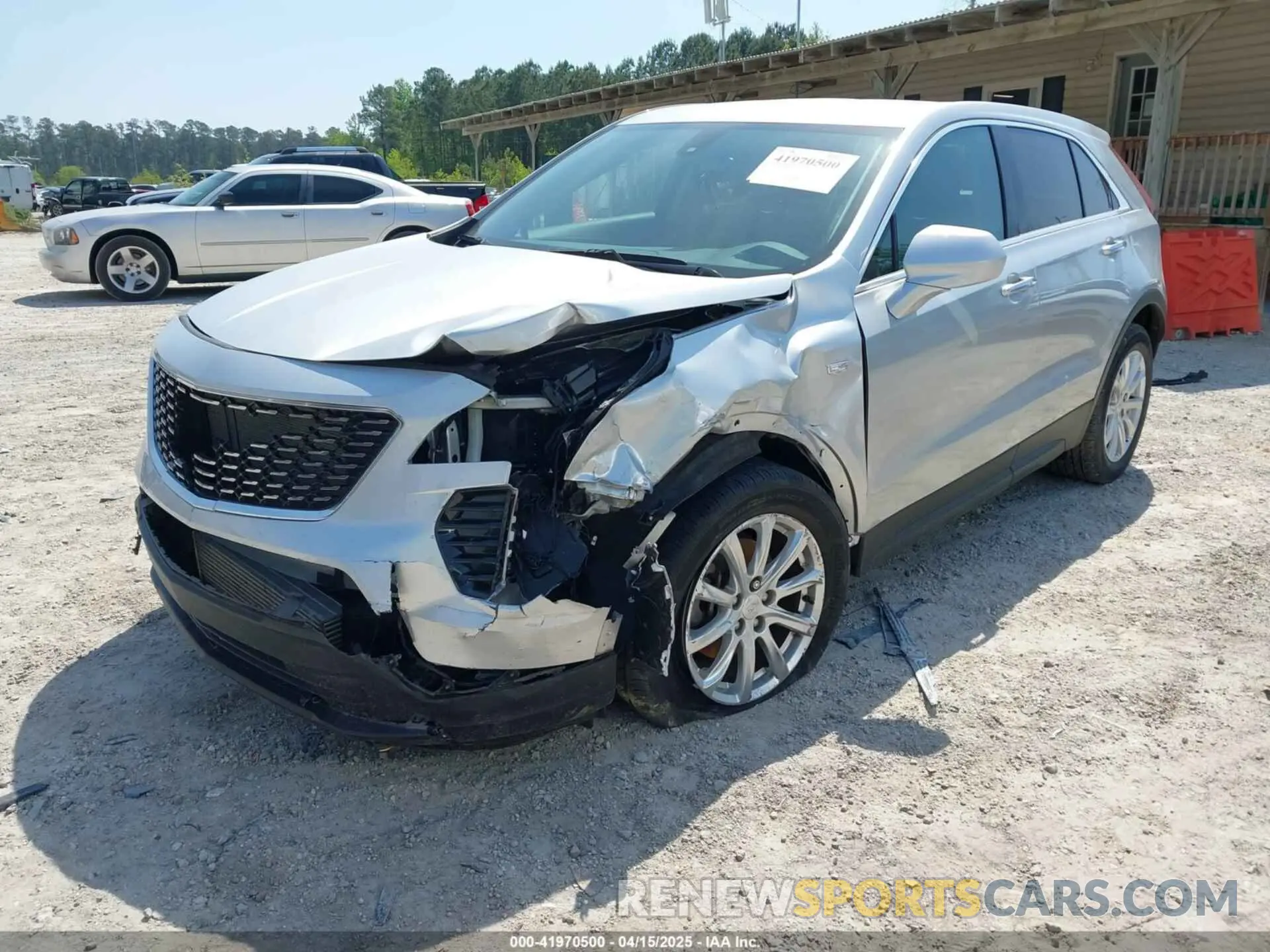 2 Photograph of a damaged car 1GYAZAR43KF211662 CADILLAC XT4 2019