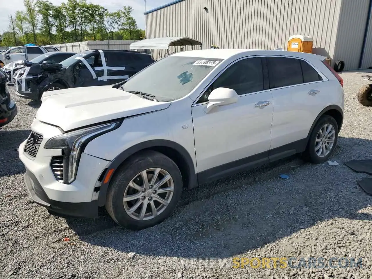 1 Photograph of a damaged car 1GYAZAR44KF143890 CADILLAC XT4 2019
