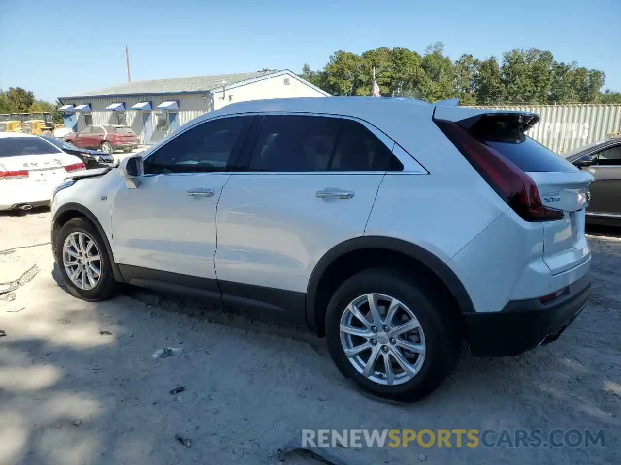 2 Photograph of a damaged car 1GYAZAR45KF110798 CADILLAC XT4 2019