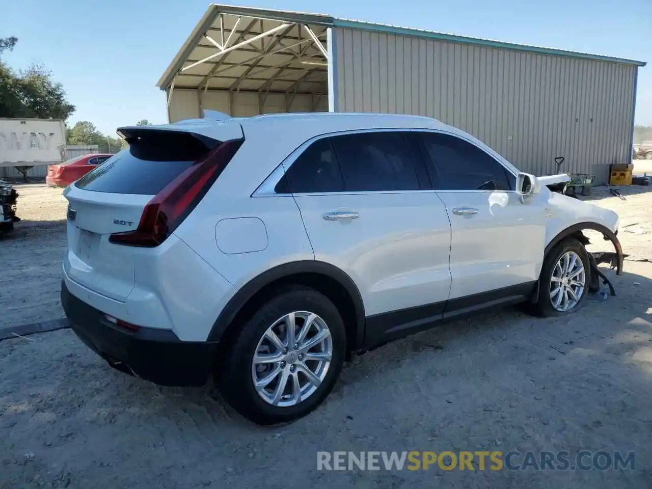 3 Photograph of a damaged car 1GYAZAR45KF110798 CADILLAC XT4 2019