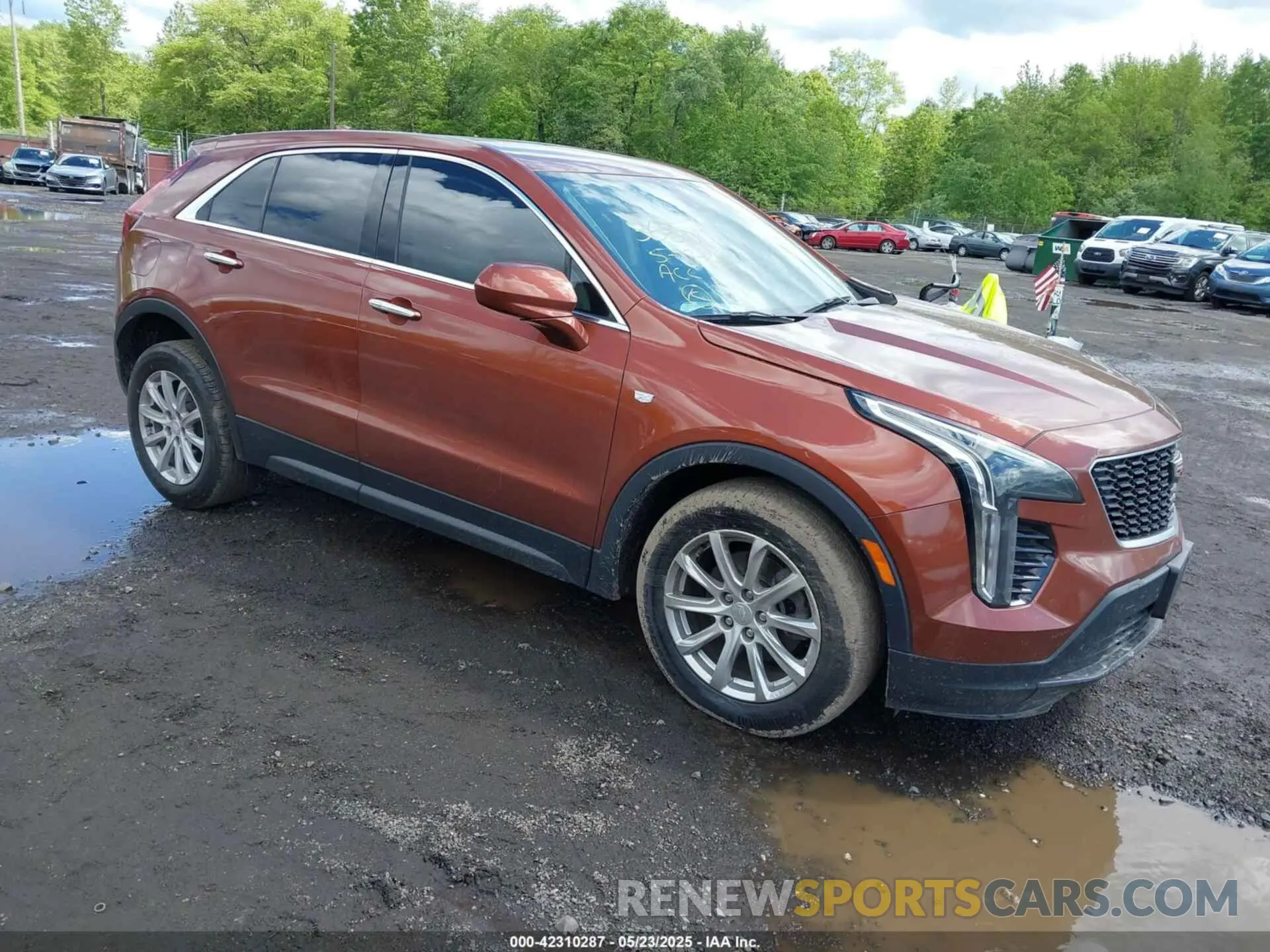 1 Photograph of a damaged car 1GYFZBR40KF209301 CADILLAC XT4 2019