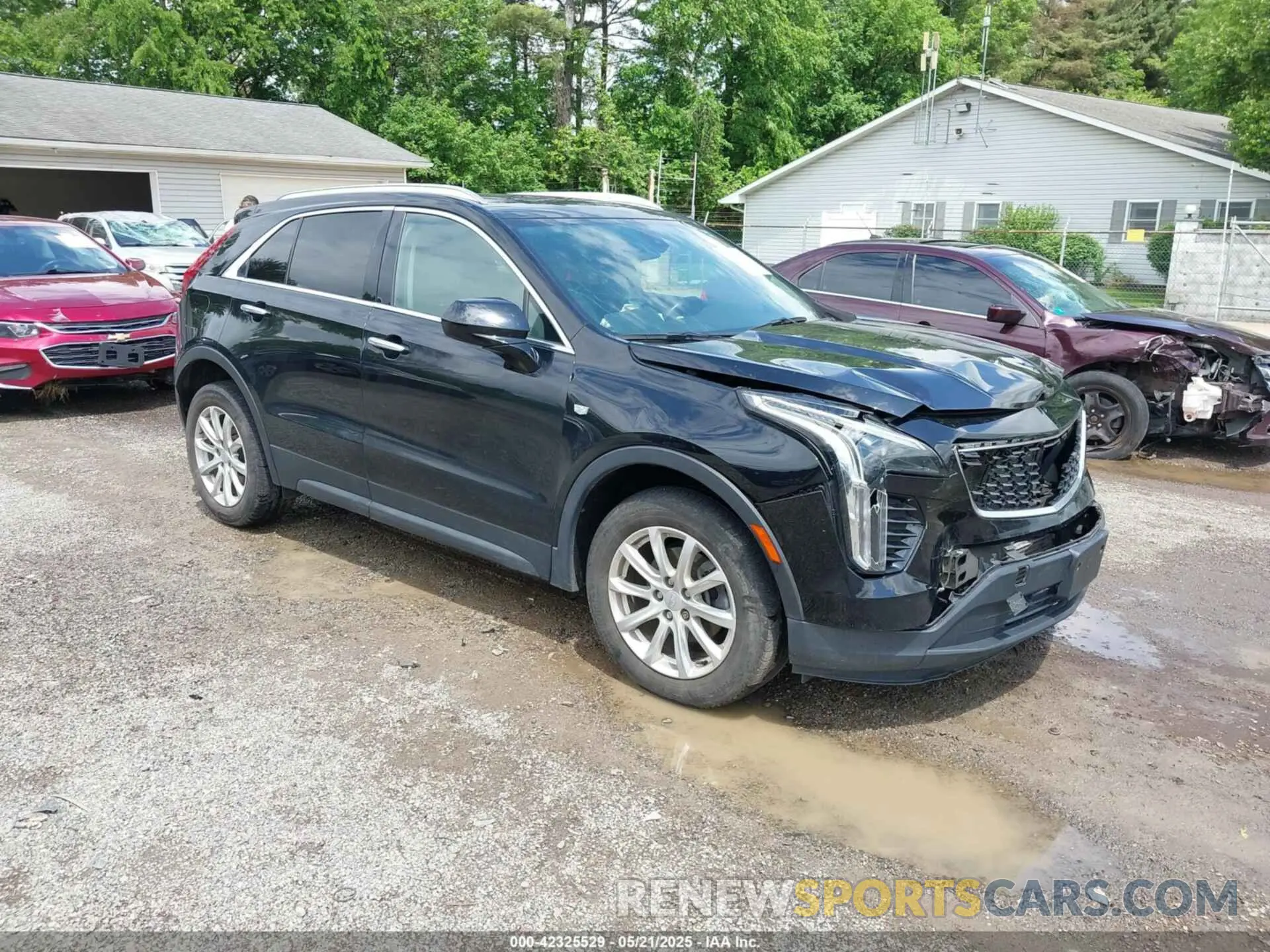1 Photograph of a damaged car 1GYFZBR41KF150209 CADILLAC XT4 2019