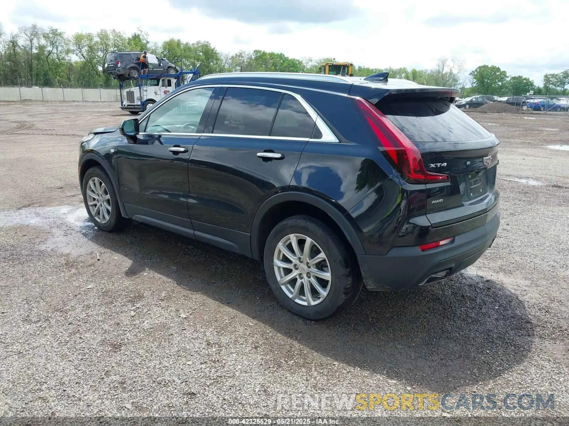 3 Photograph of a damaged car 1GYFZBR41KF150209 CADILLAC XT4 2019