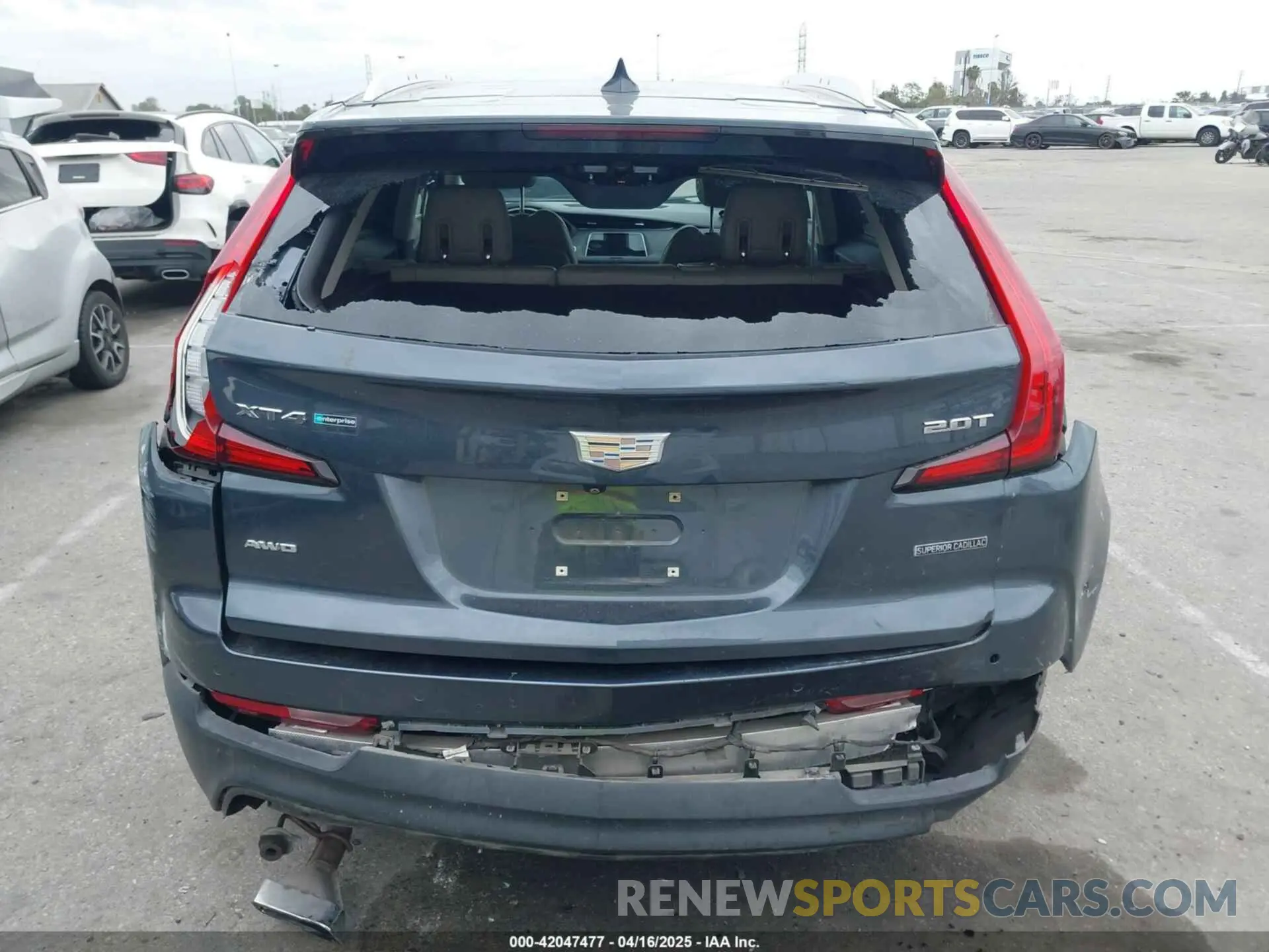 16 Photograph of a damaged car 1GYFZBR41KF160352 CADILLAC XT4 2019