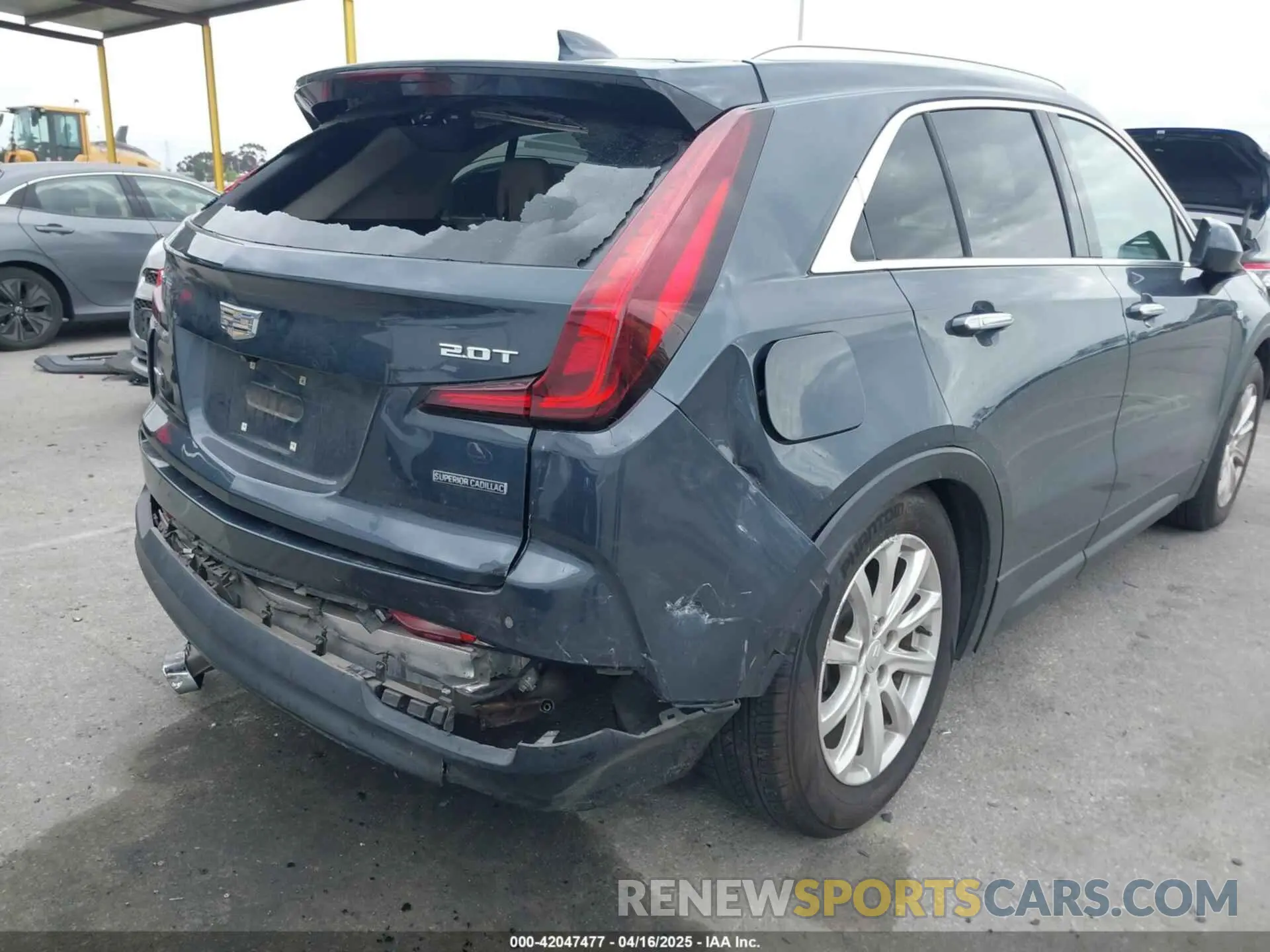 6 Photograph of a damaged car 1GYFZBR41KF160352 CADILLAC XT4 2019