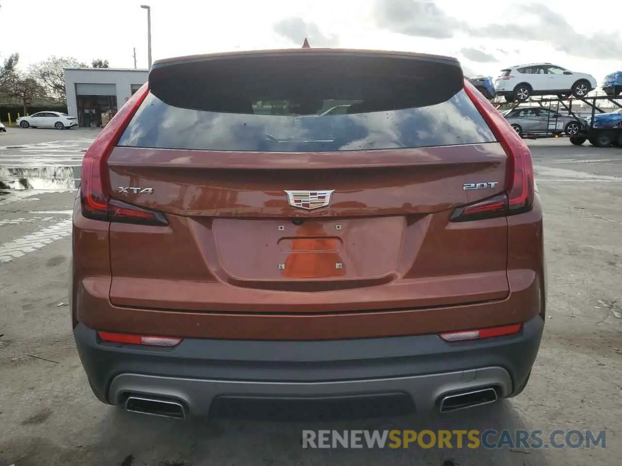 6 Photograph of a damaged car 1GYFZCR40KF180047 CADILLAC XT4 2019