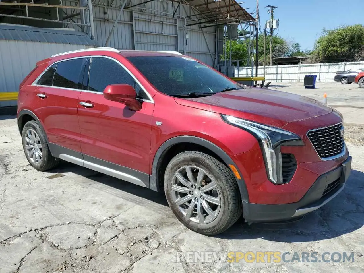 4 Photograph of a damaged car 1GYFZCR40KF218912 CADILLAC XT4 2019