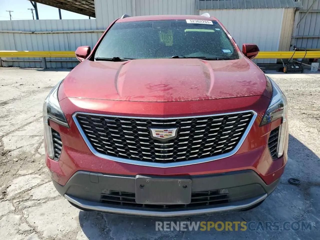 5 Photograph of a damaged car 1GYFZCR40KF218912 CADILLAC XT4 2019