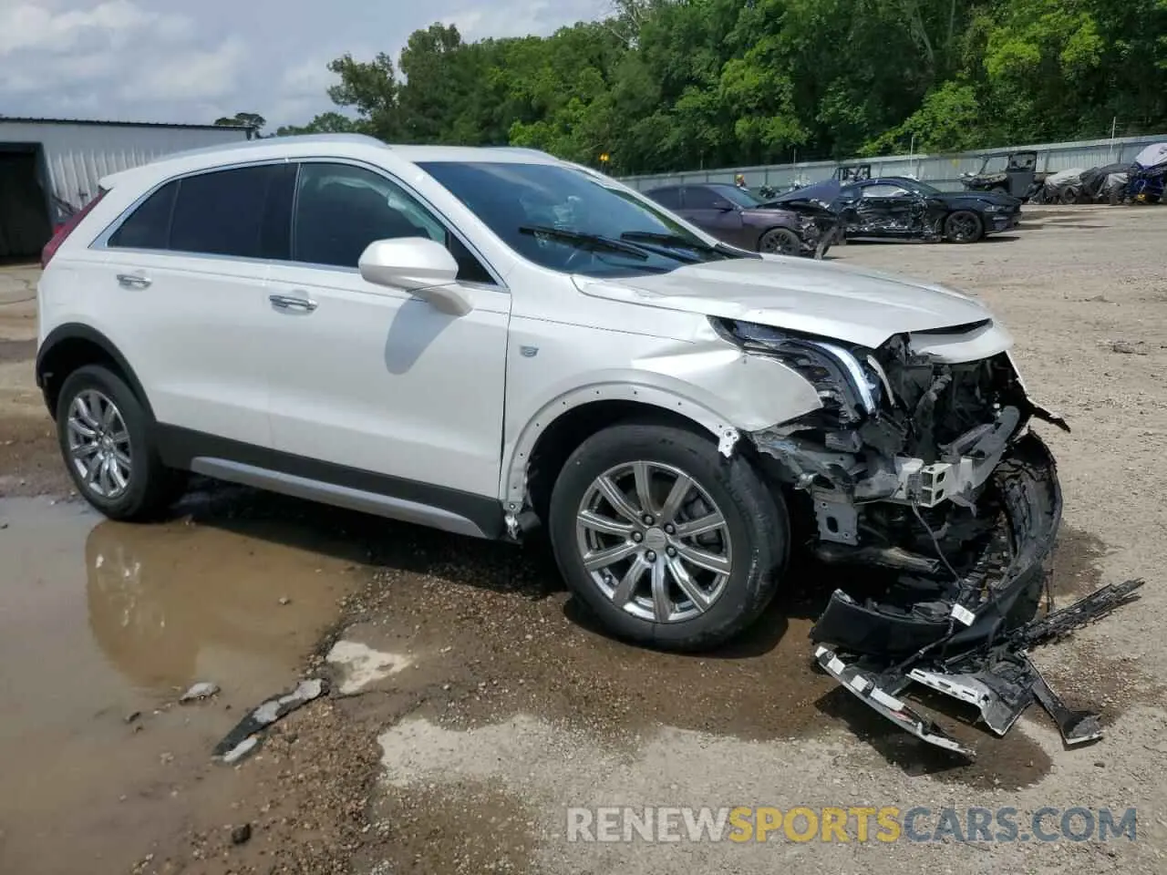 4 Photograph of a damaged car 1GYFZCR41KF127888 CADILLAC XT4 2019