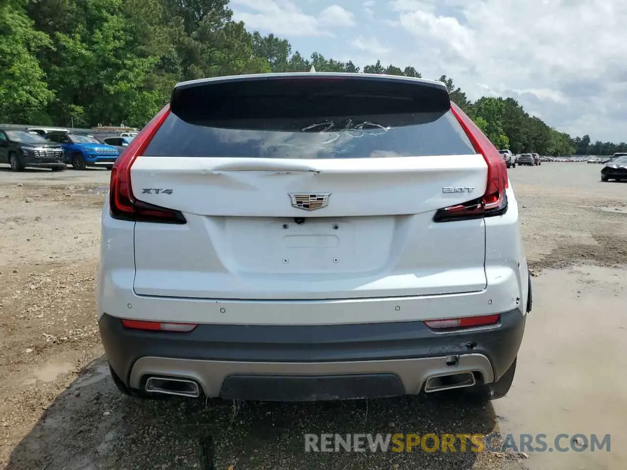 6 Photograph of a damaged car 1GYFZCR41KF127888 CADILLAC XT4 2019