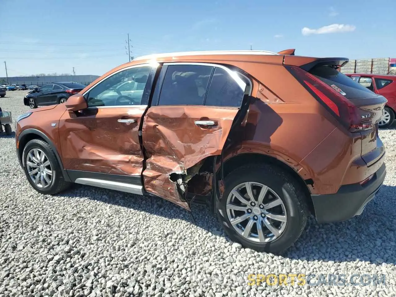 2 Photograph of a damaged car 1GYFZCR41KF142472 CADILLAC XT4 2019