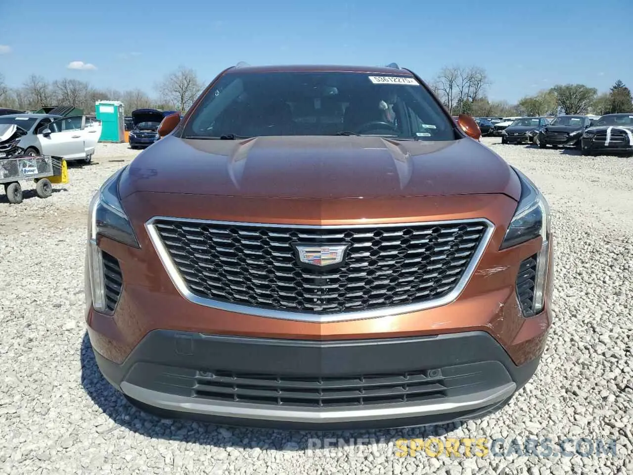 5 Photograph of a damaged car 1GYFZCR41KF142472 CADILLAC XT4 2019