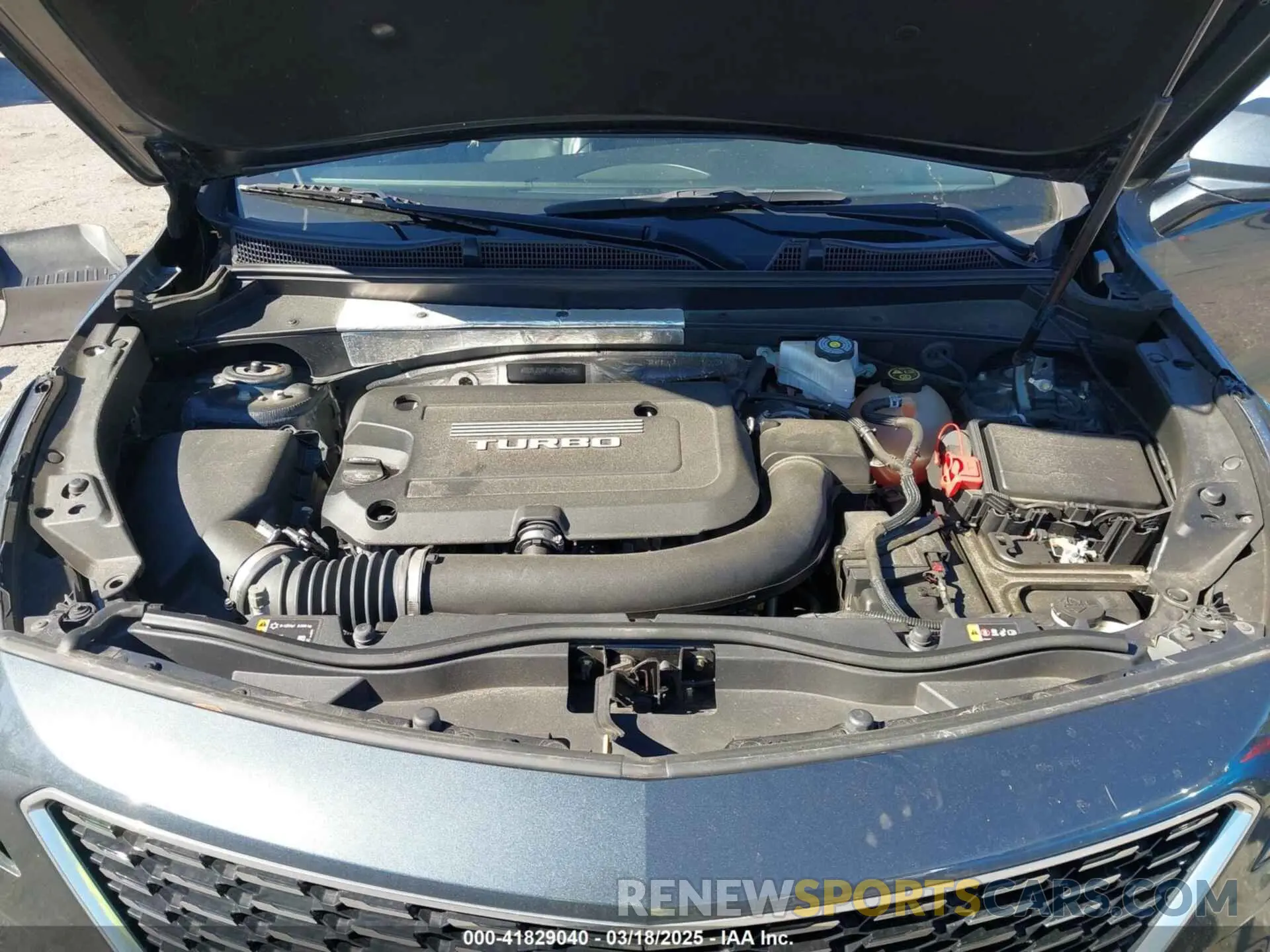 10 Photograph of a damaged car 1GYFZCR41KF204050 CADILLAC XT4 2019