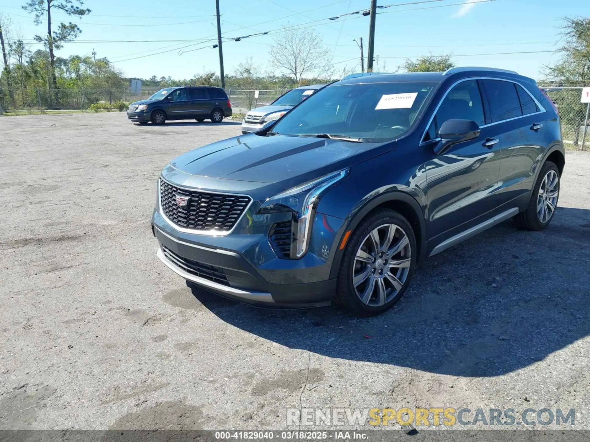 2 Photograph of a damaged car 1GYFZCR41KF204050 CADILLAC XT4 2019