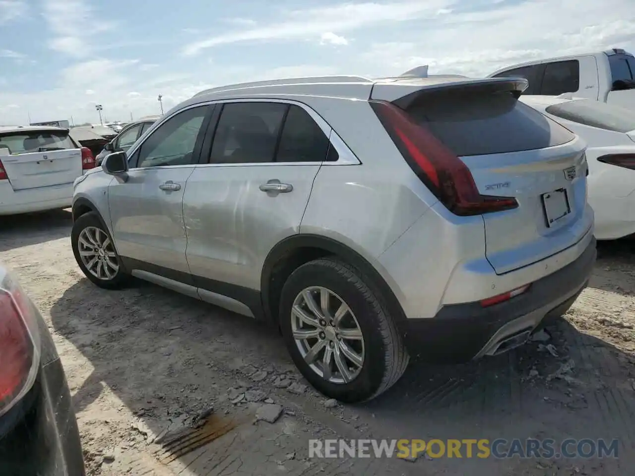 2 Photograph of a damaged car 1GYFZCR42KF147440 CADILLAC XT4 2019