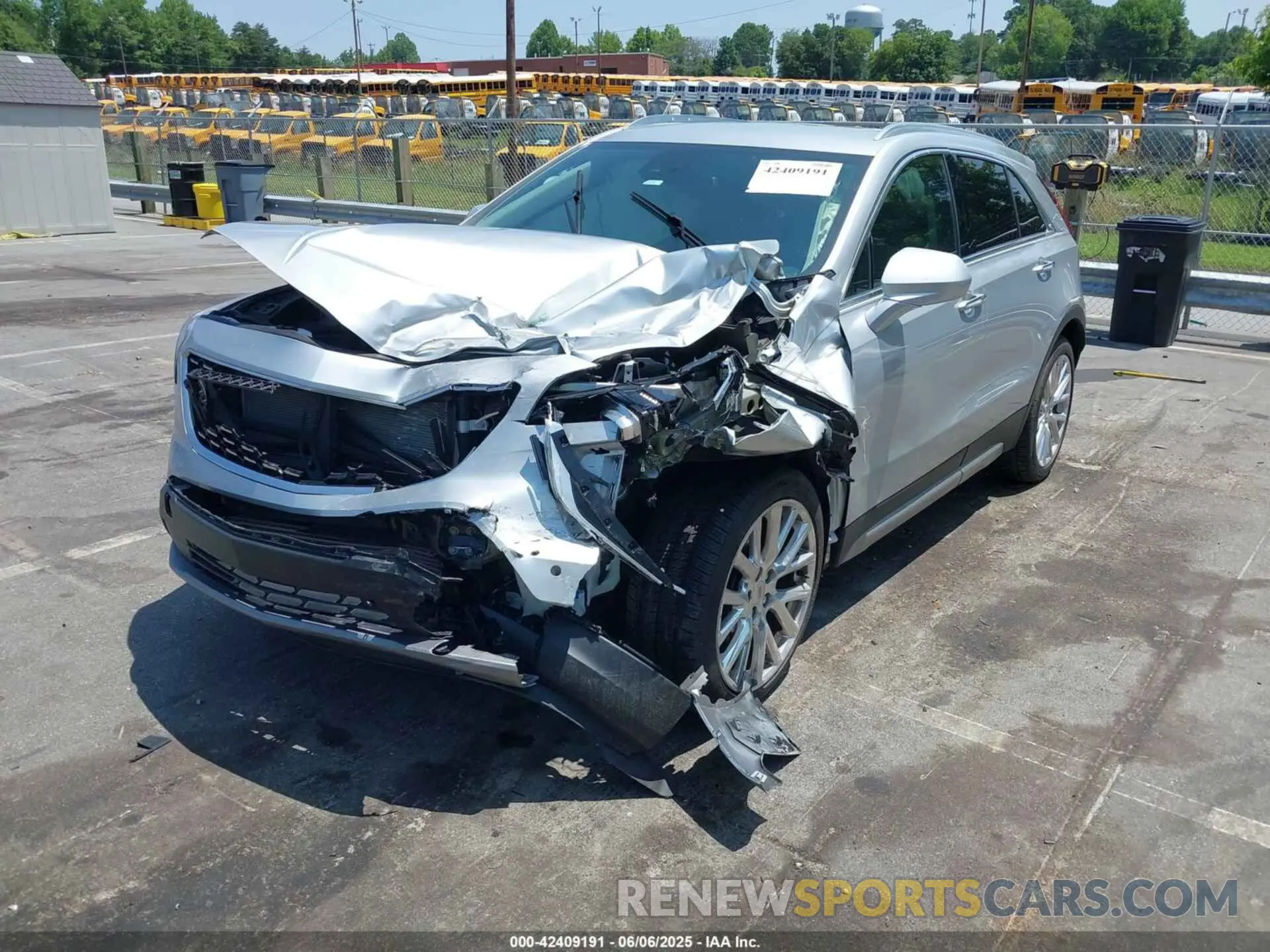 2 Photograph of a damaged car 1GYFZCR42KF162486 CADILLAC XT4 2019