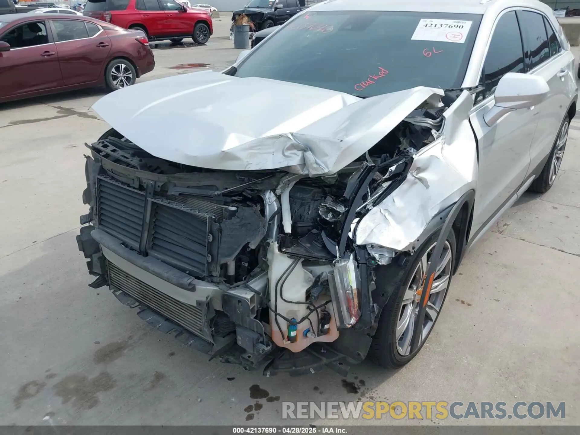 6 Photograph of a damaged car 1GYFZCR42KF189610 CADILLAC XT4 2019