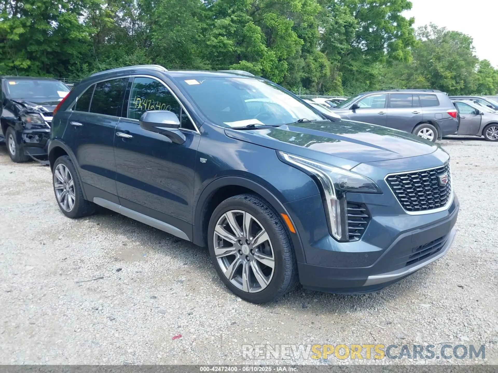1 Photograph of a damaged car 1GYFZCR43KF143980 CADILLAC XT4 2019
