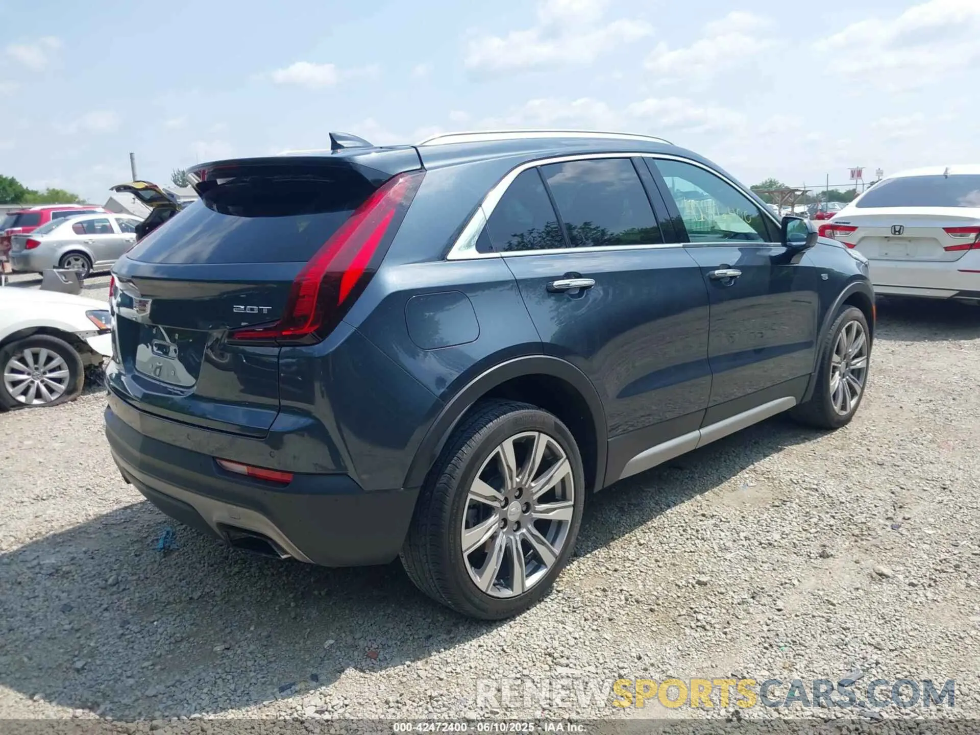 4 Photograph of a damaged car 1GYFZCR43KF143980 CADILLAC XT4 2019
