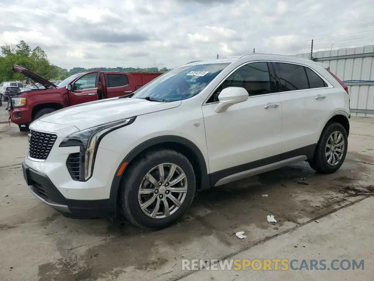 1 Photograph of a damaged car 1GYFZCR43KF151044 CADILLAC XT4 2019