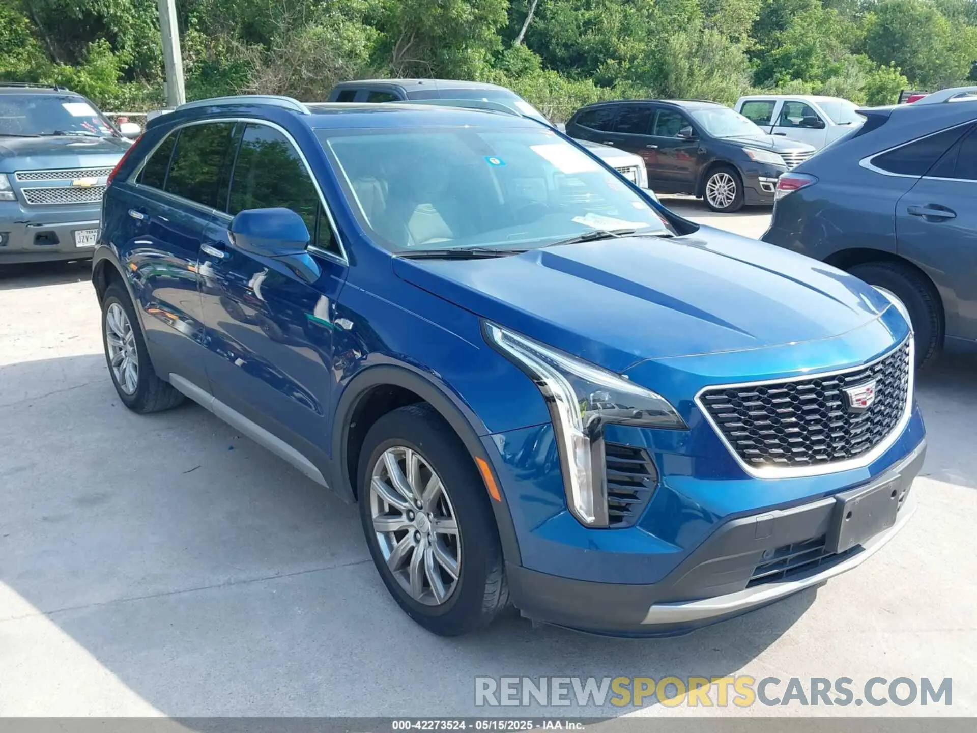 1 Photograph of a damaged car 1GYFZCR44KF144295 CADILLAC XT4 2019