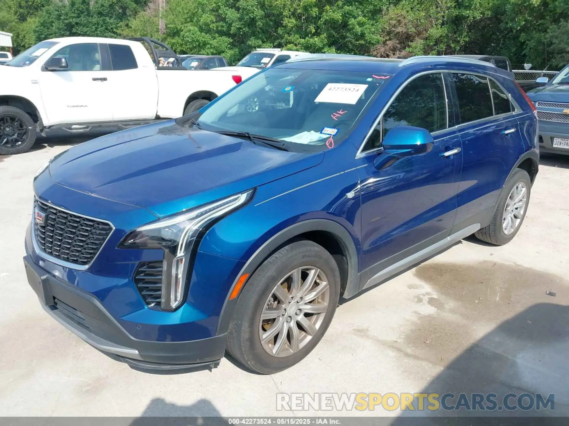 2 Photograph of a damaged car 1GYFZCR44KF144295 CADILLAC XT4 2019