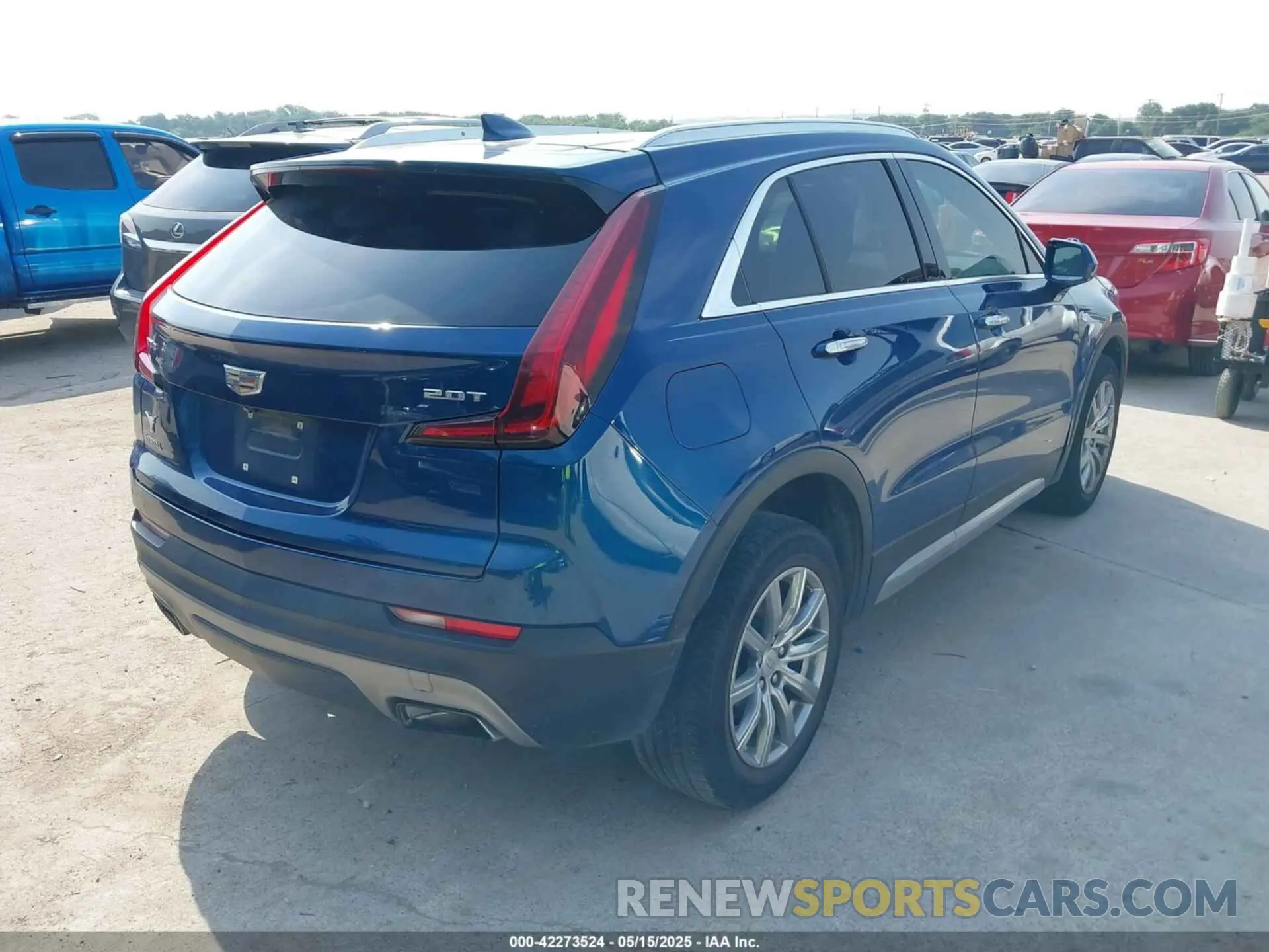 4 Photograph of a damaged car 1GYFZCR44KF144295 CADILLAC XT4 2019