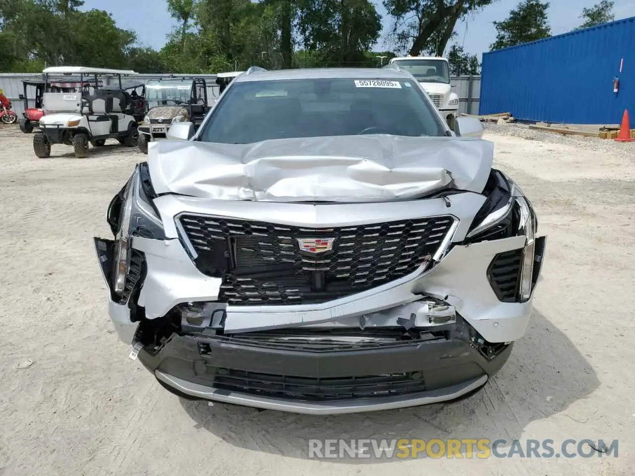 5 Photograph of a damaged car 1GYFZCR44KF195554 CADILLAC XT4 2019
