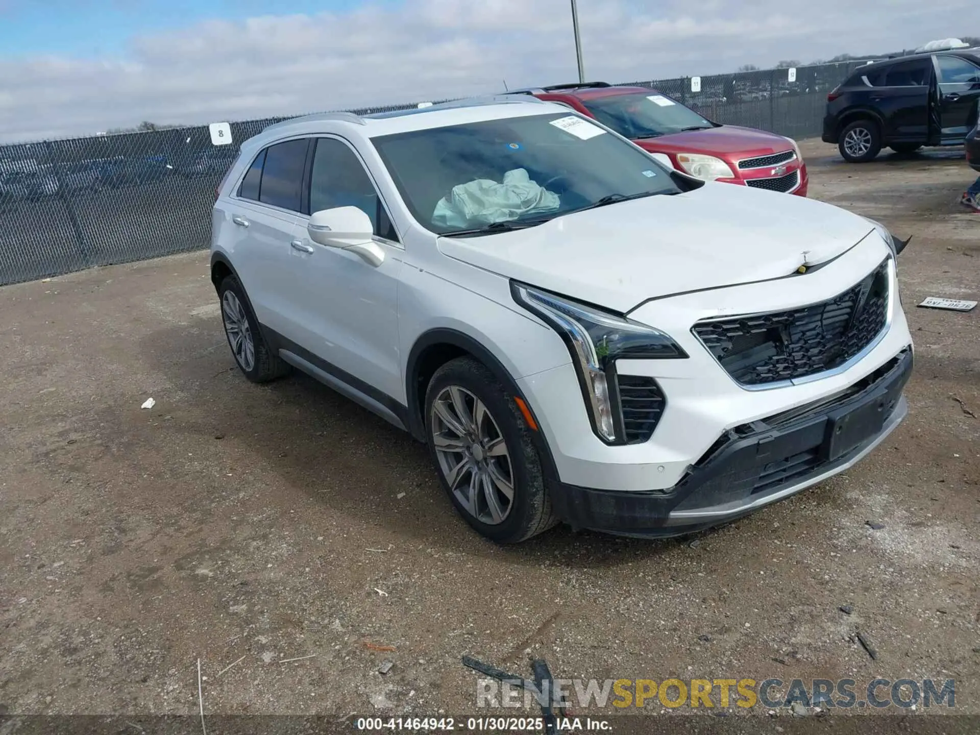 1 Photograph of a damaged car 1GYFZCR45KF133712 CADILLAC XT4 2019