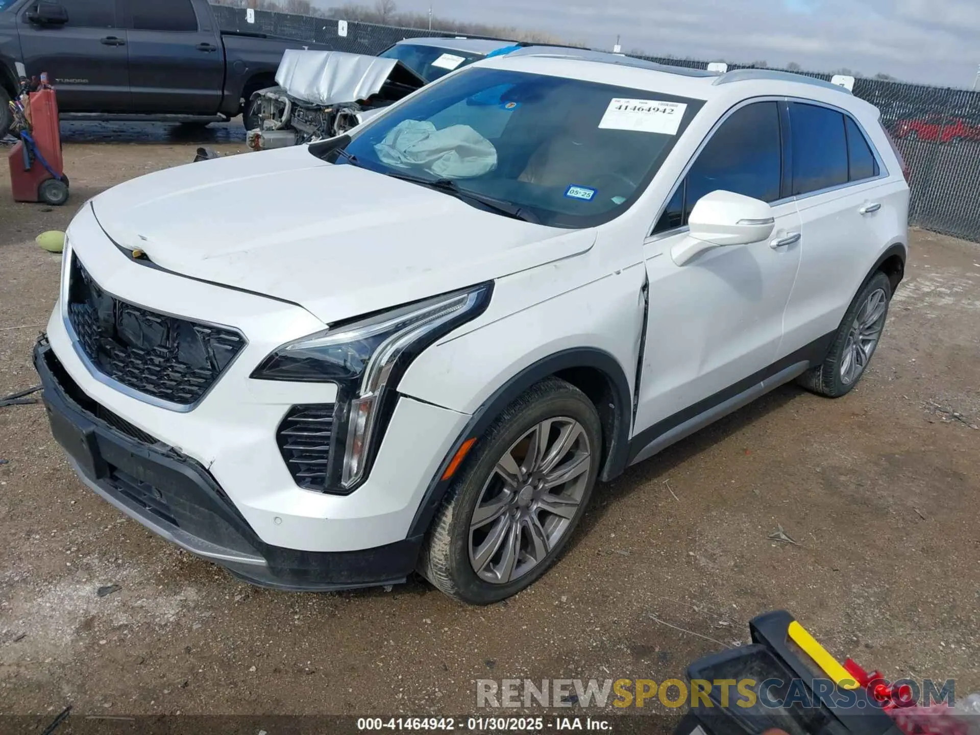 2 Photograph of a damaged car 1GYFZCR45KF133712 CADILLAC XT4 2019