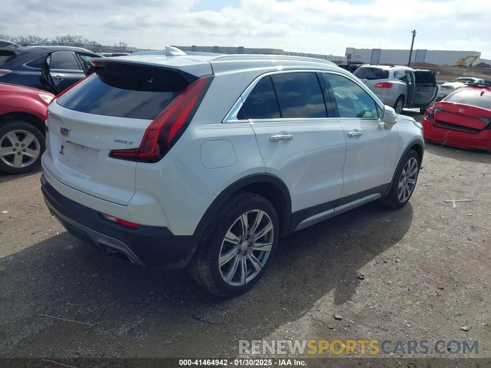 4 Photograph of a damaged car 1GYFZCR45KF133712 CADILLAC XT4 2019