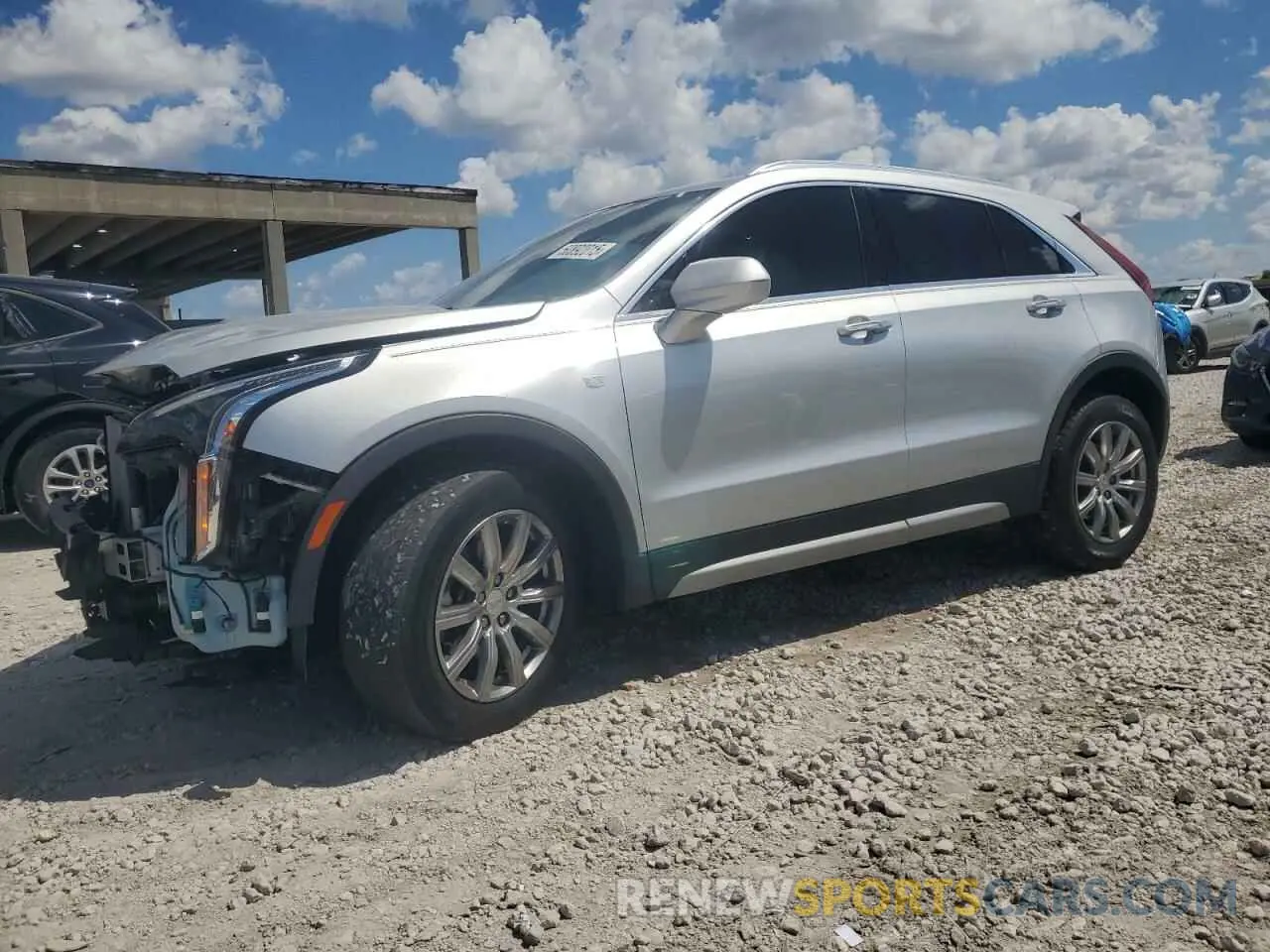 1 Photograph of a damaged car 1GYFZCR45KF197569 CADILLAC XT4 2019