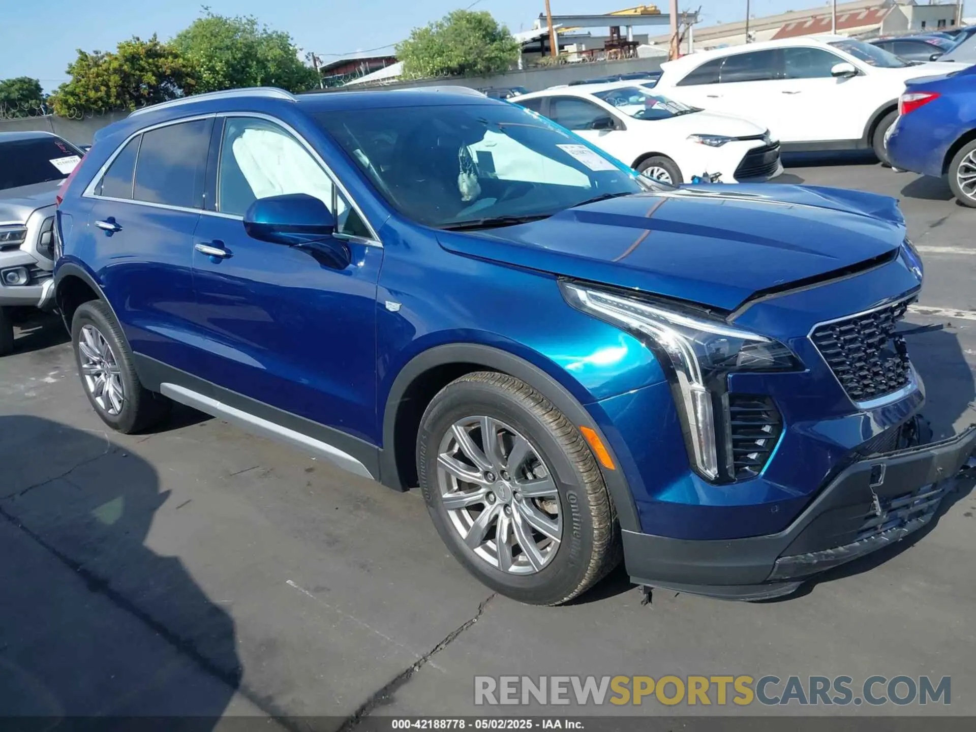 1 Photograph of a damaged car 1GYFZCR45KF202947 CADILLAC XT4 2019