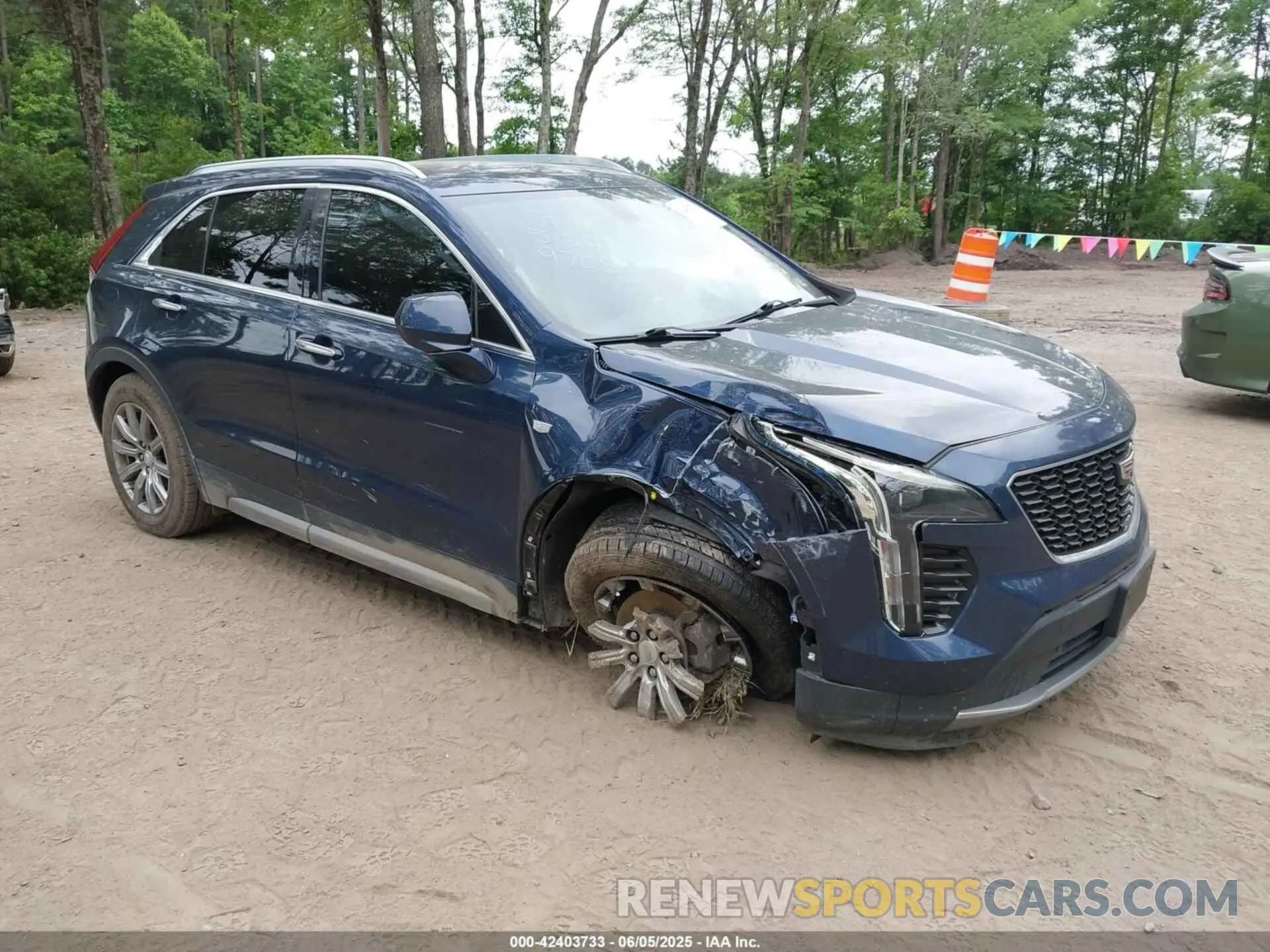 1 Photograph of a damaged car 1GYFZCR46KF163883 CADILLAC XT4 2019