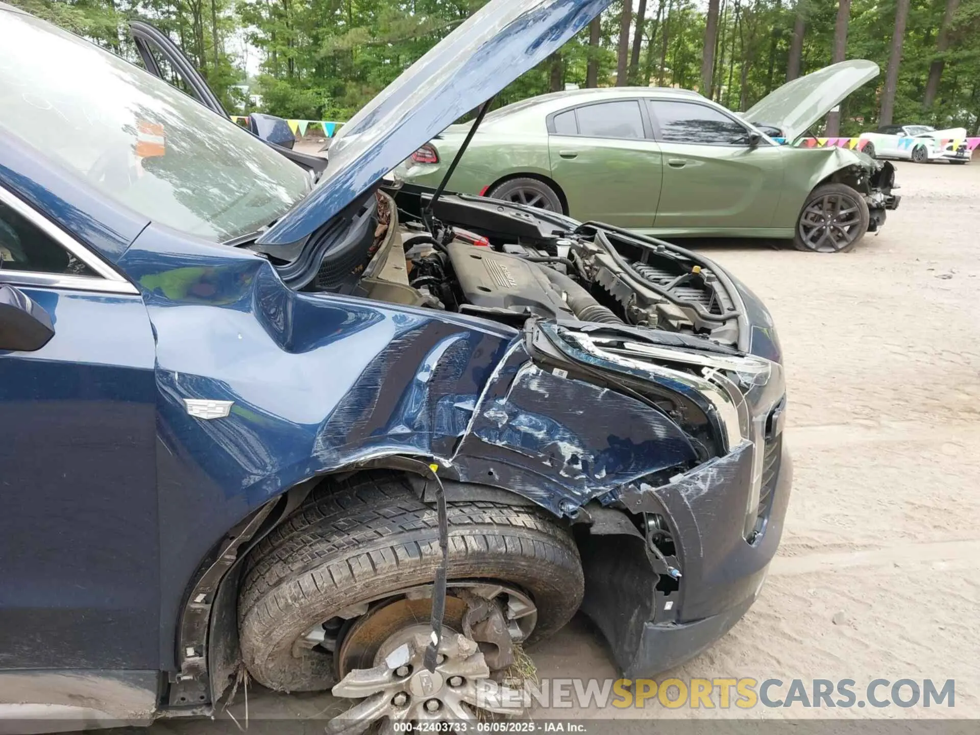 6 Photograph of a damaged car 1GYFZCR46KF163883 CADILLAC XT4 2019