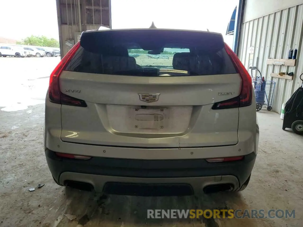 6 Photograph of a damaged car 1GYFZCR46KF198424 CADILLAC XT4 2019