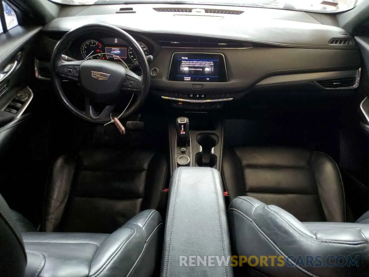 8 Photograph of a damaged car 1GYFZCR46KF198424 CADILLAC XT4 2019