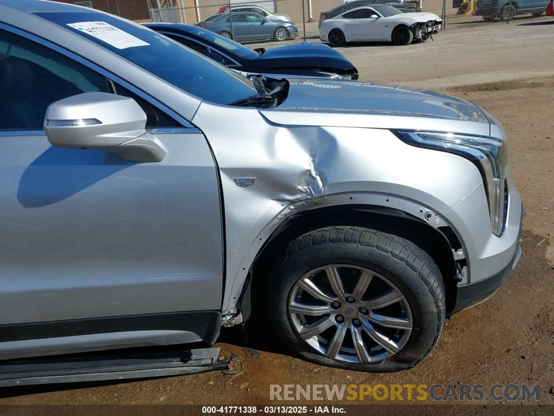 6 Photograph of a damaged car 1GYFZCR47KF110481 CADILLAC XT4 2019