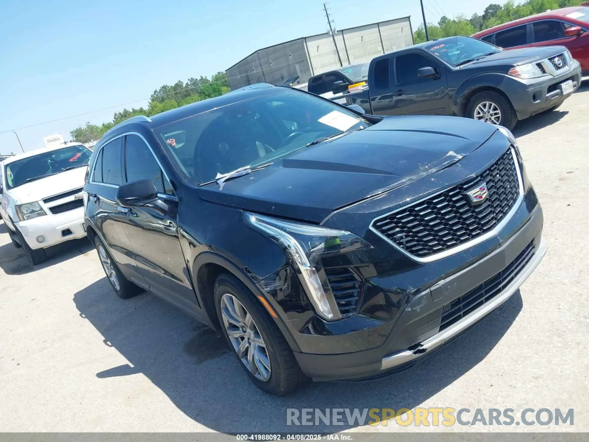 1 Photograph of a damaged car 1GYFZCR48KF141478 CADILLAC XT4 2019