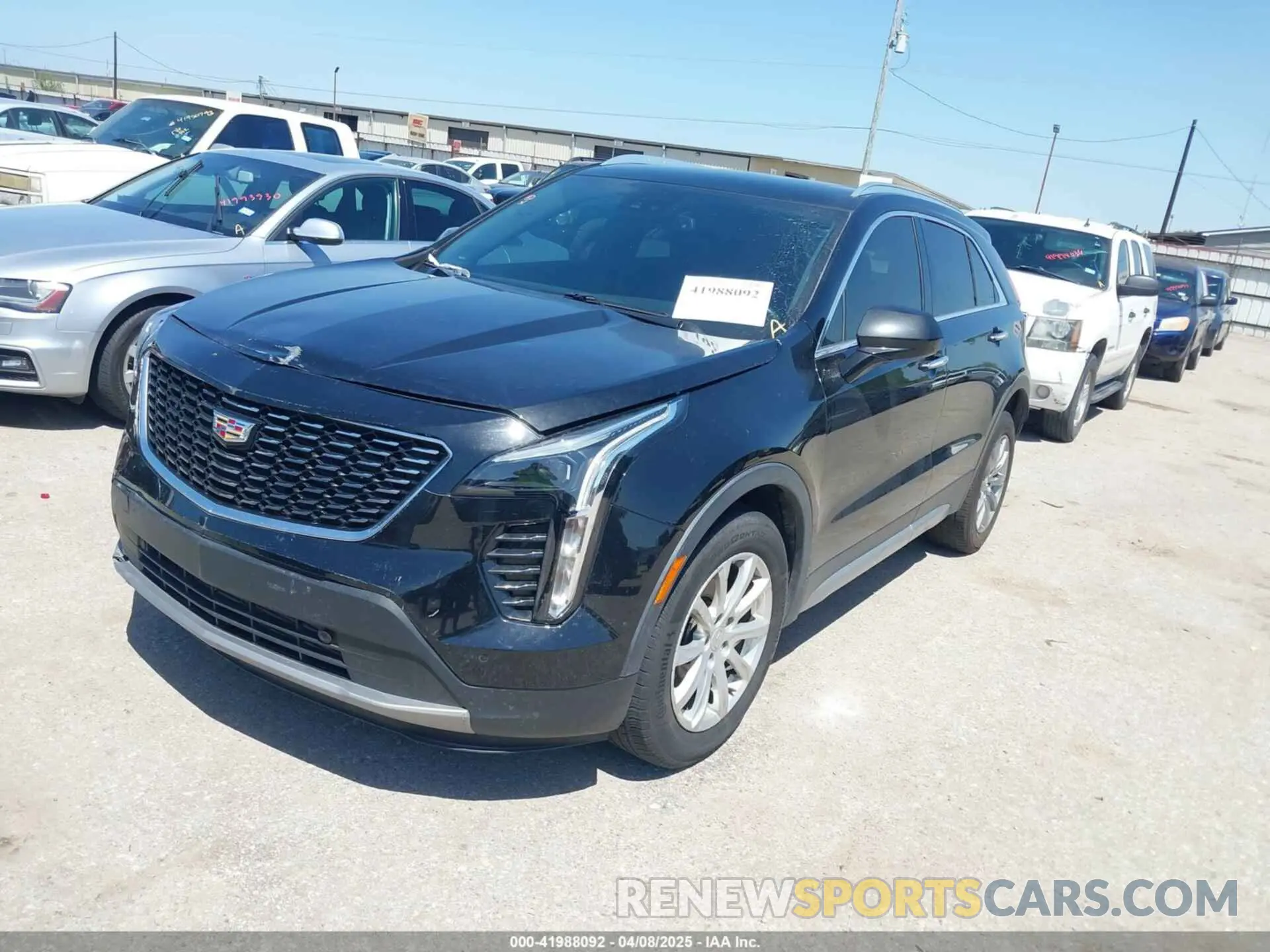 2 Photograph of a damaged car 1GYFZCR48KF141478 CADILLAC XT4 2019