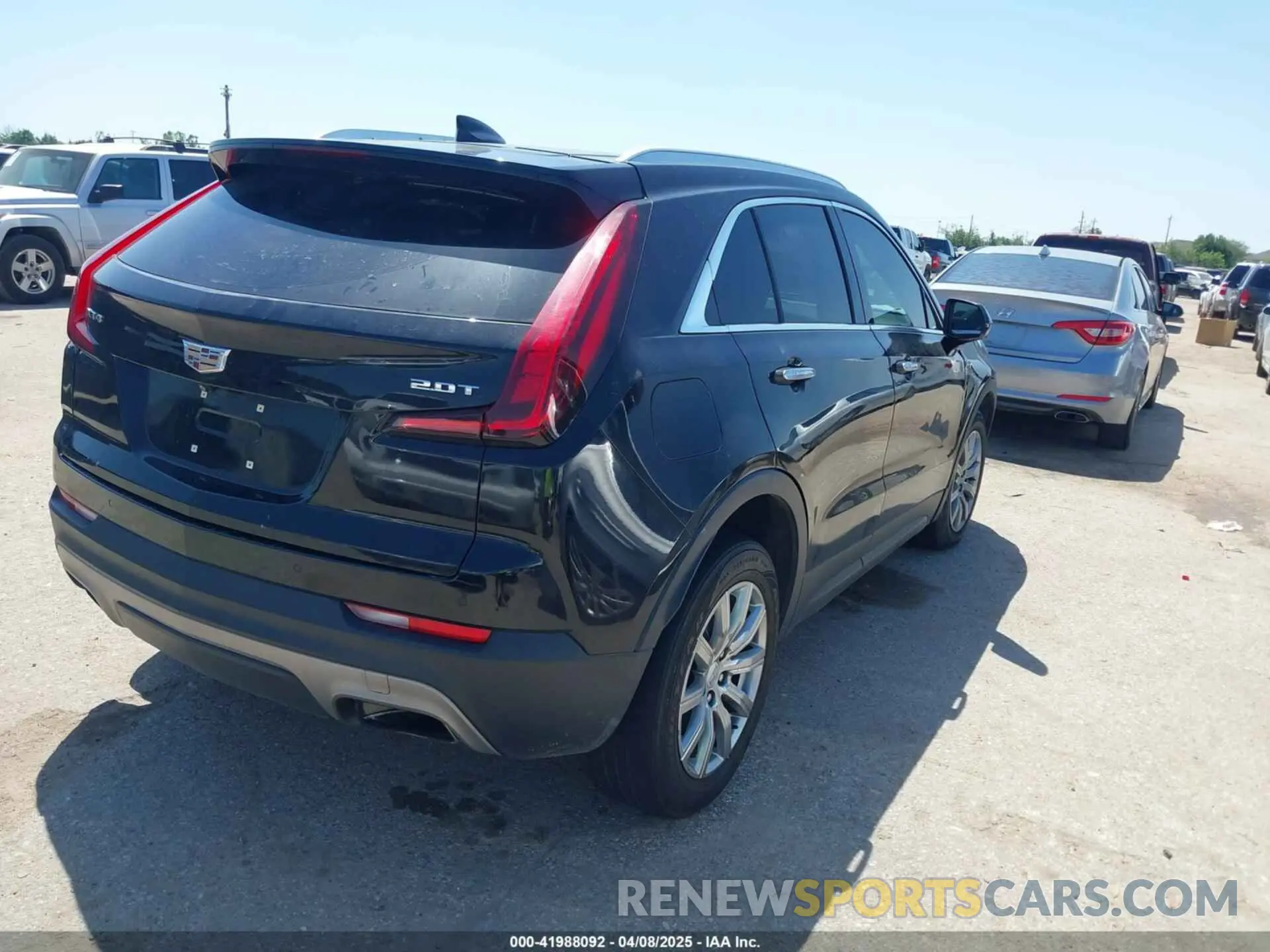 4 Photograph of a damaged car 1GYFZCR48KF141478 CADILLAC XT4 2019