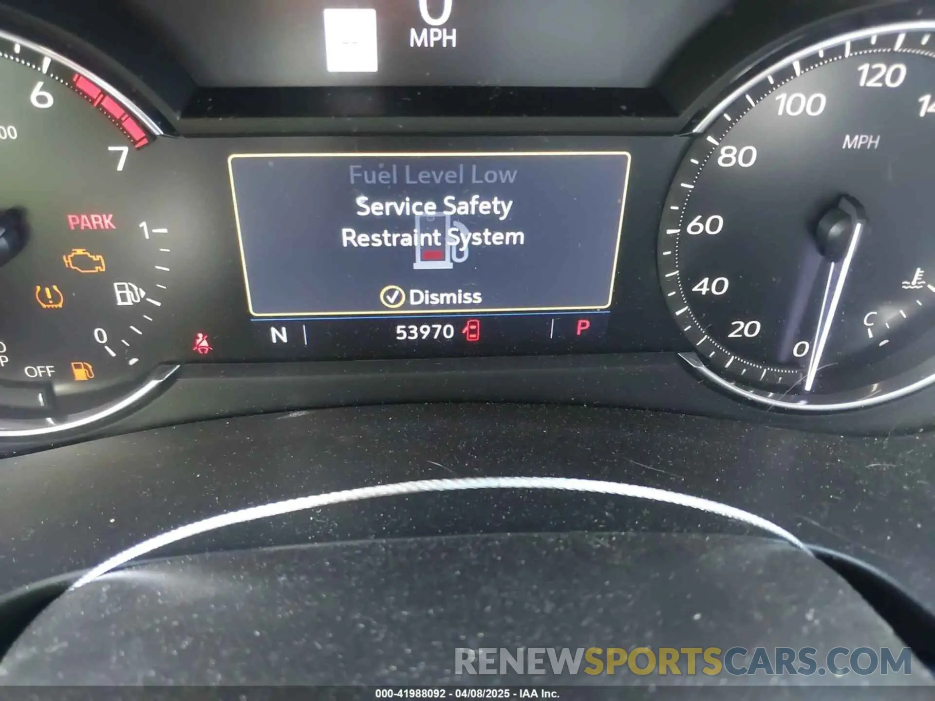 7 Photograph of a damaged car 1GYFZCR48KF141478 CADILLAC XT4 2019