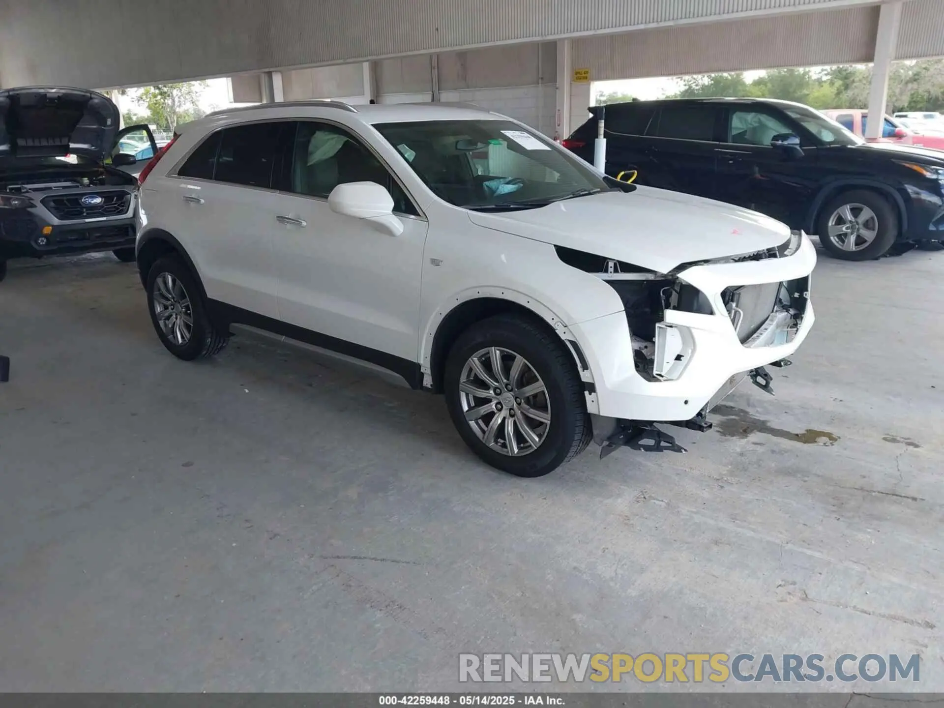 1 Photograph of a damaged car 1GYFZCR49KF142039 CADILLAC XT4 2019