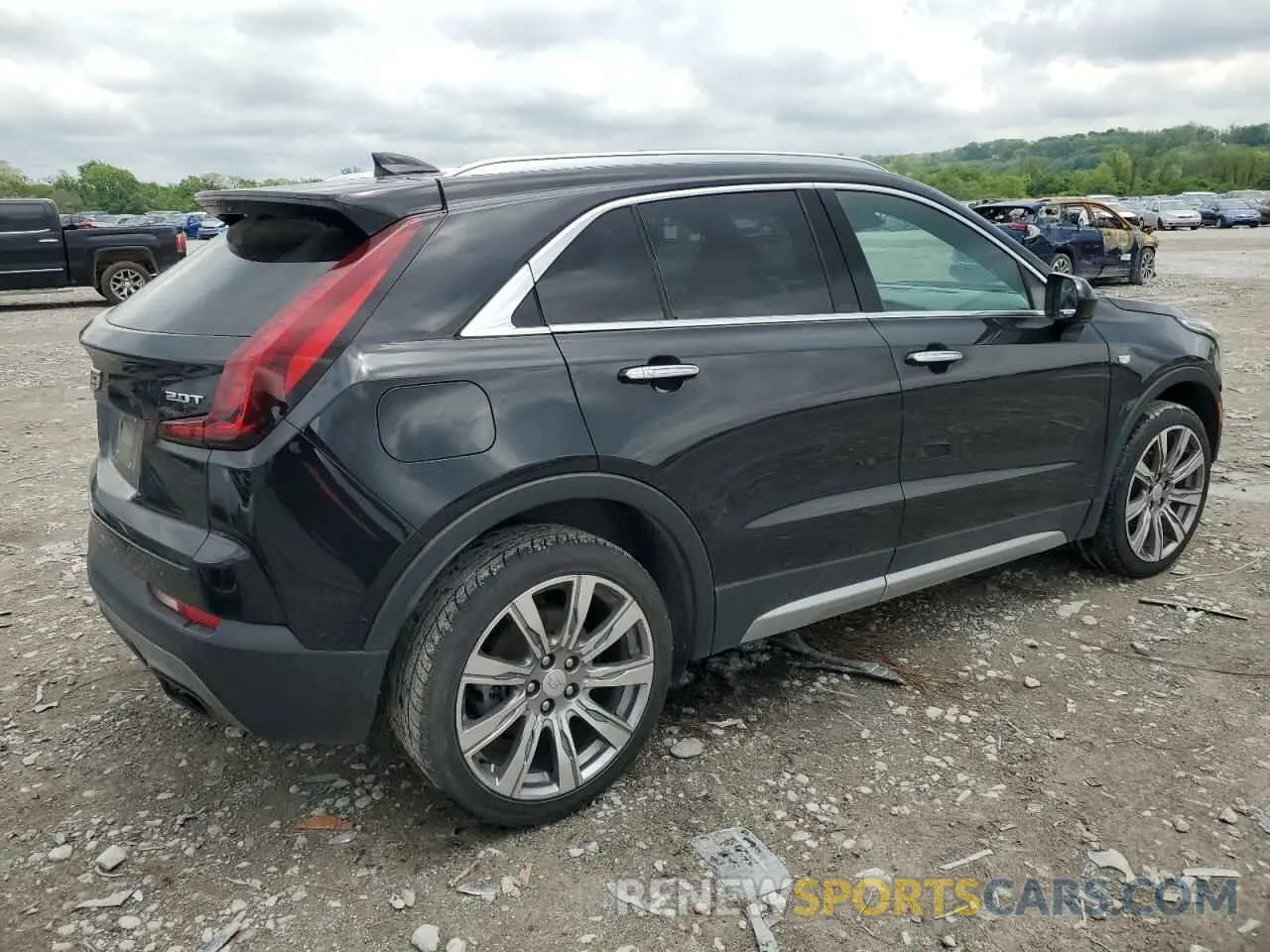 3 Photograph of a damaged car 1GYFZCR49KF147242 CADILLAC XT4 2019