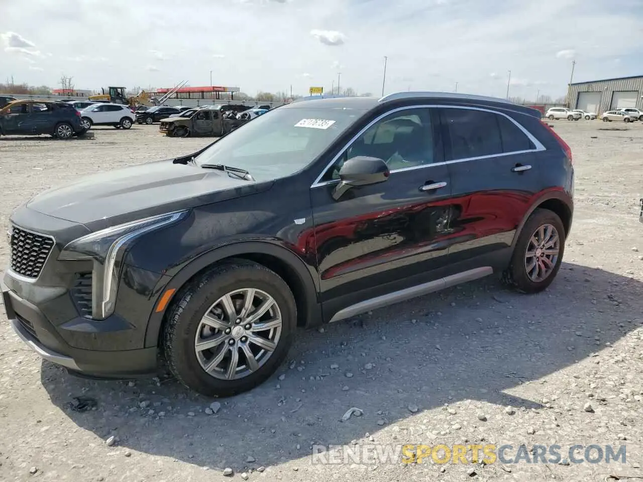 1 Photograph of a damaged car 1GYFZDR40KF141030 CADILLAC XT4 2019