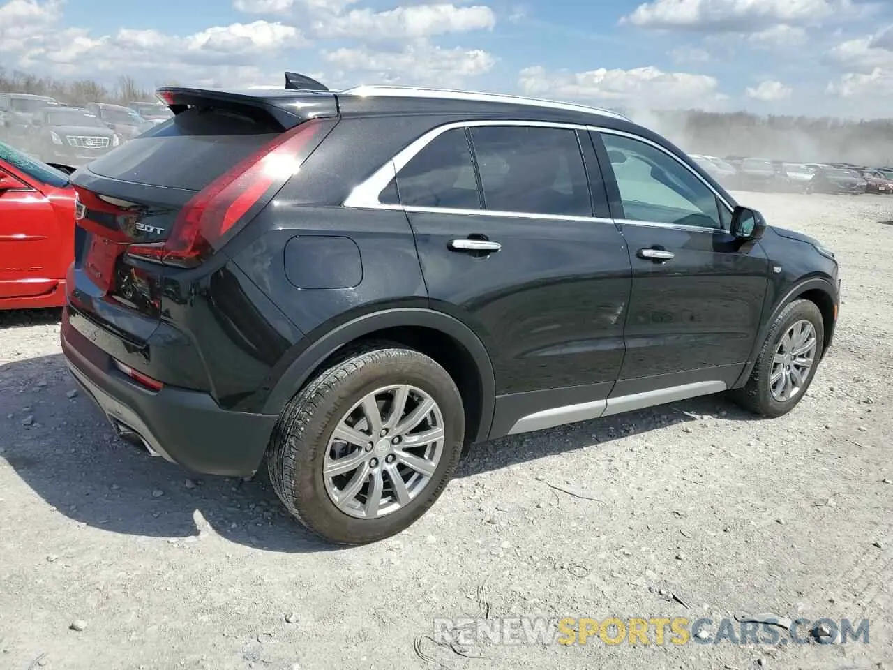 3 Photograph of a damaged car 1GYFZDR40KF141030 CADILLAC XT4 2019