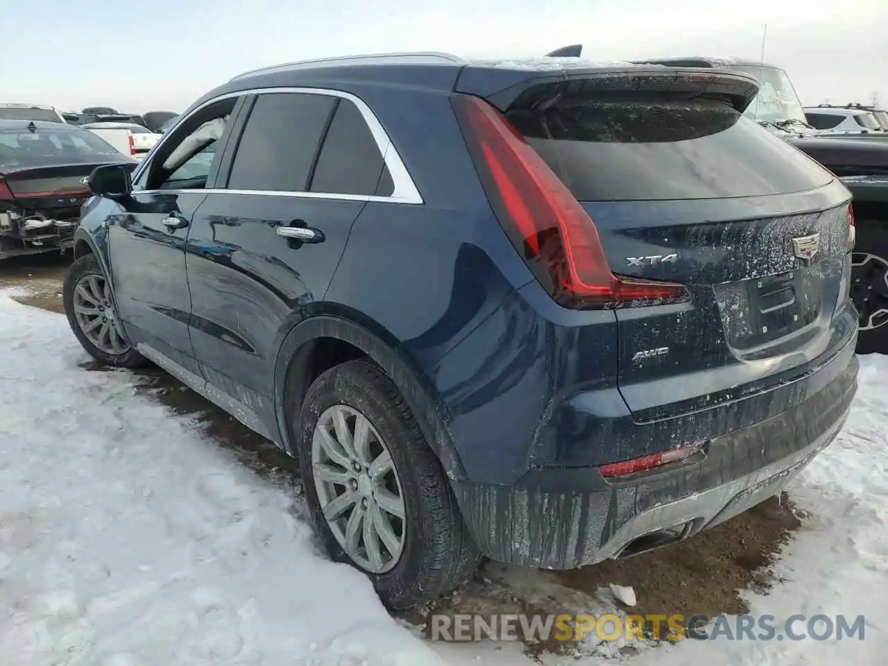 2 Photograph of a damaged car 1GYFZDR41KF121191 CADILLAC XT4 2019