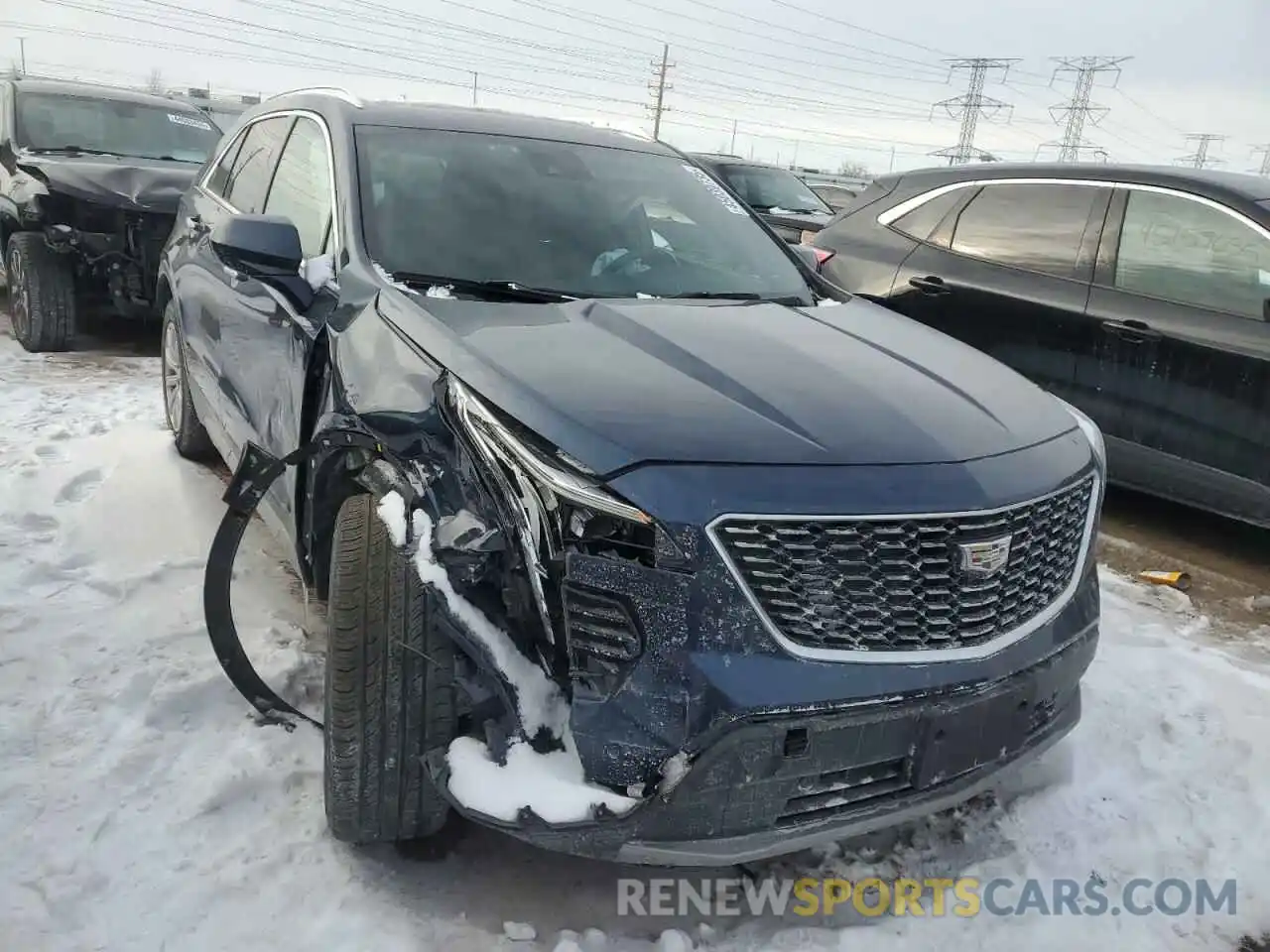 4 Photograph of a damaged car 1GYFZDR41KF121191 CADILLAC XT4 2019