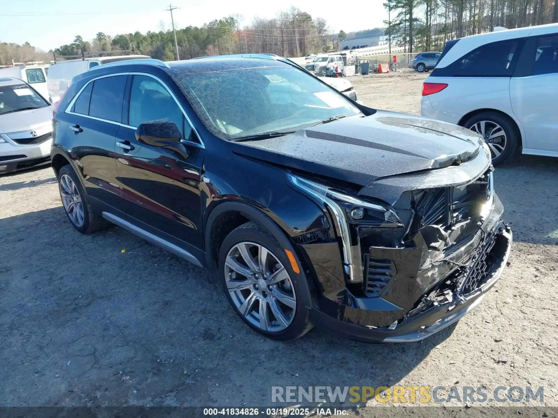 1 Photograph of a damaged car 1GYFZDR41KF213000 CADILLAC XT4 2019