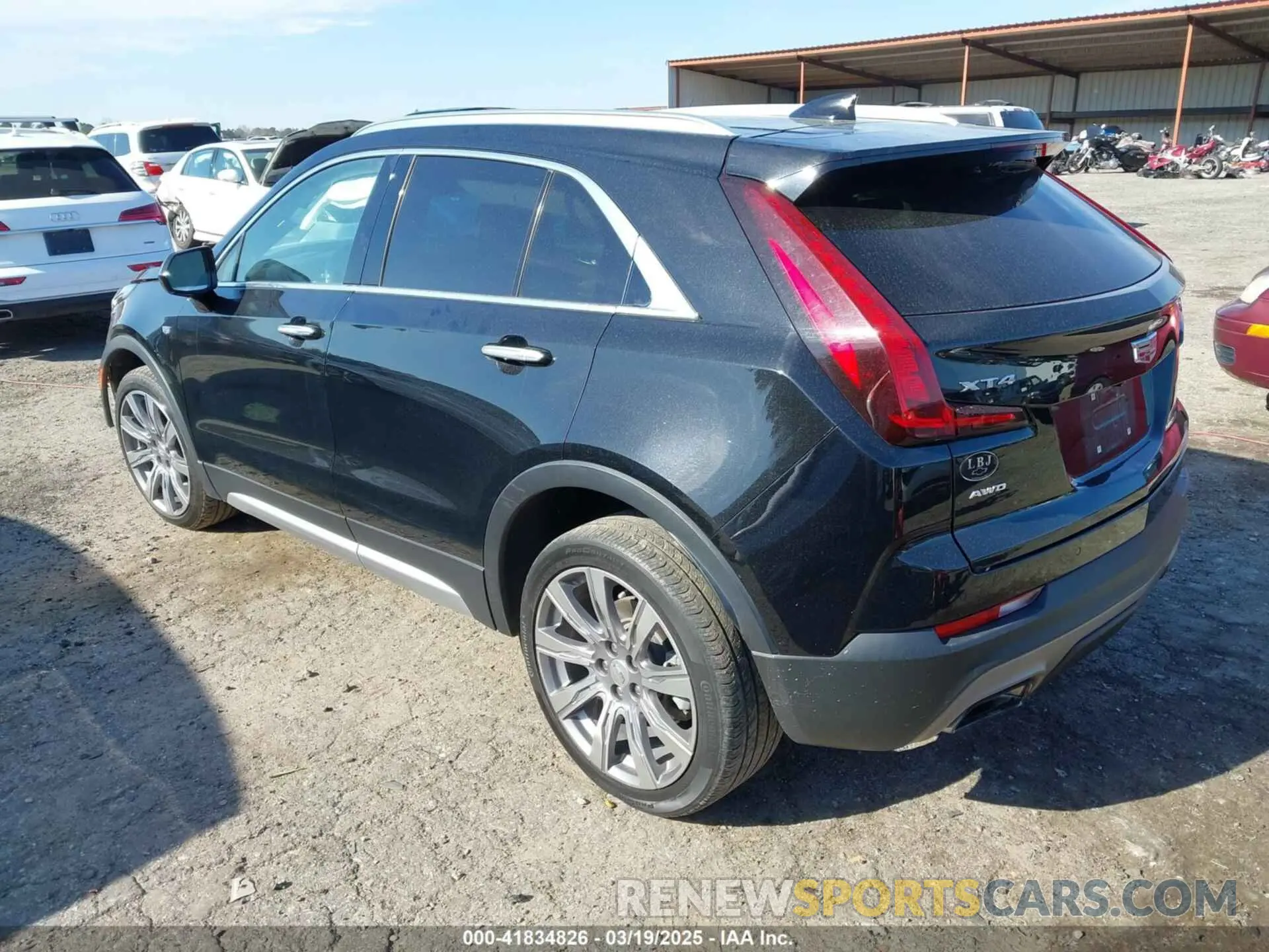 3 Photograph of a damaged car 1GYFZDR41KF213000 CADILLAC XT4 2019